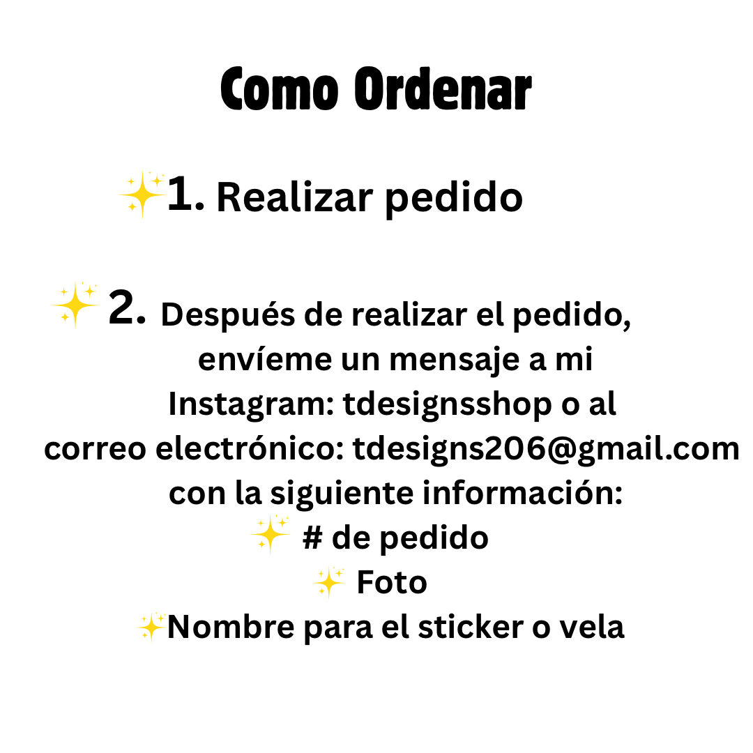 Angelitos - Stickers/Candles