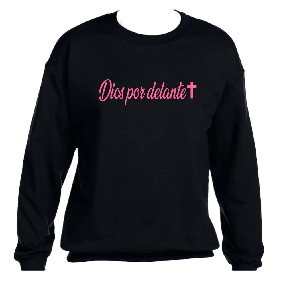 Sweatshirt Dios por delante