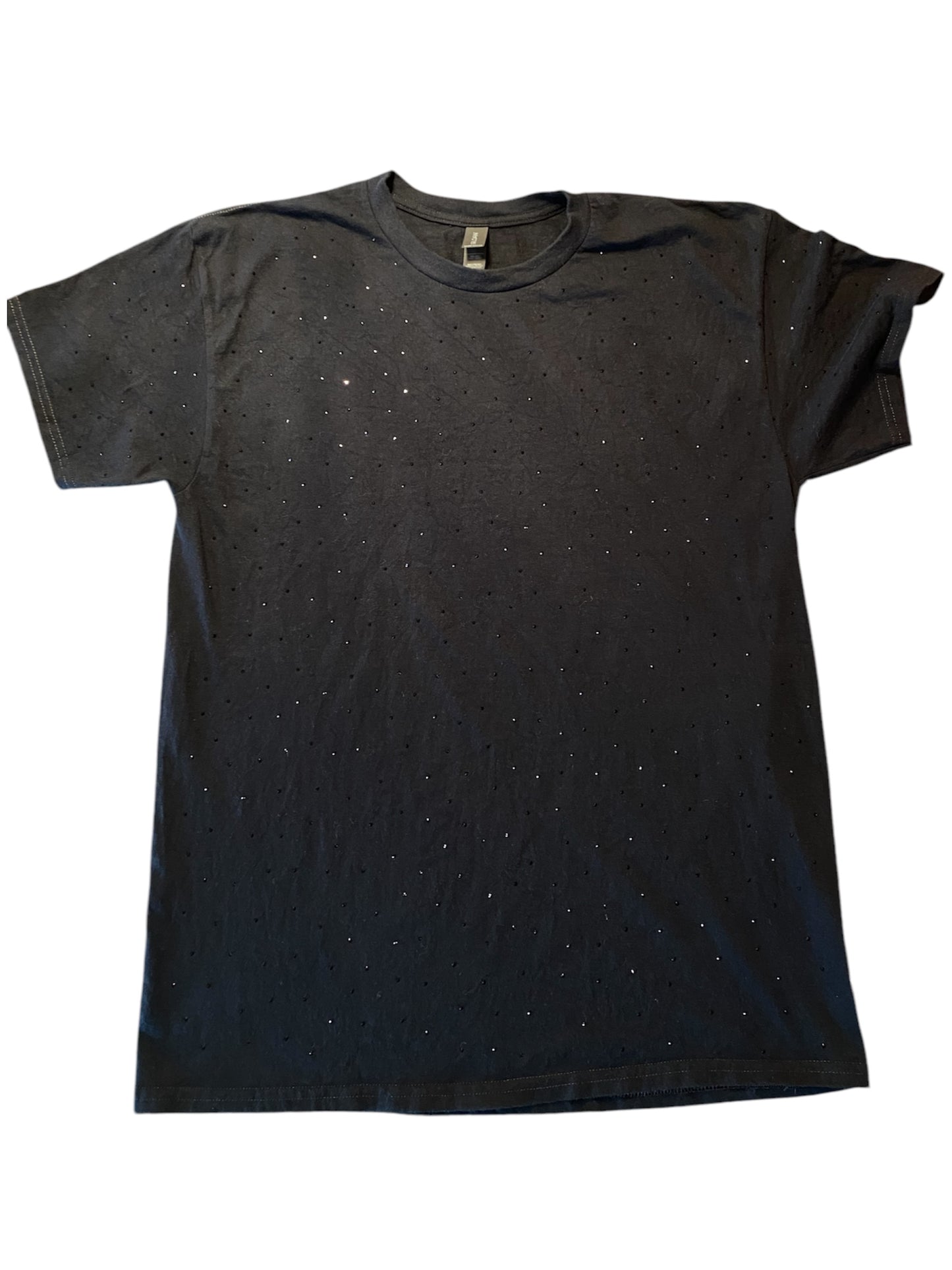 Rhinestones Tshirt (scattered rhinestones front & back sides)