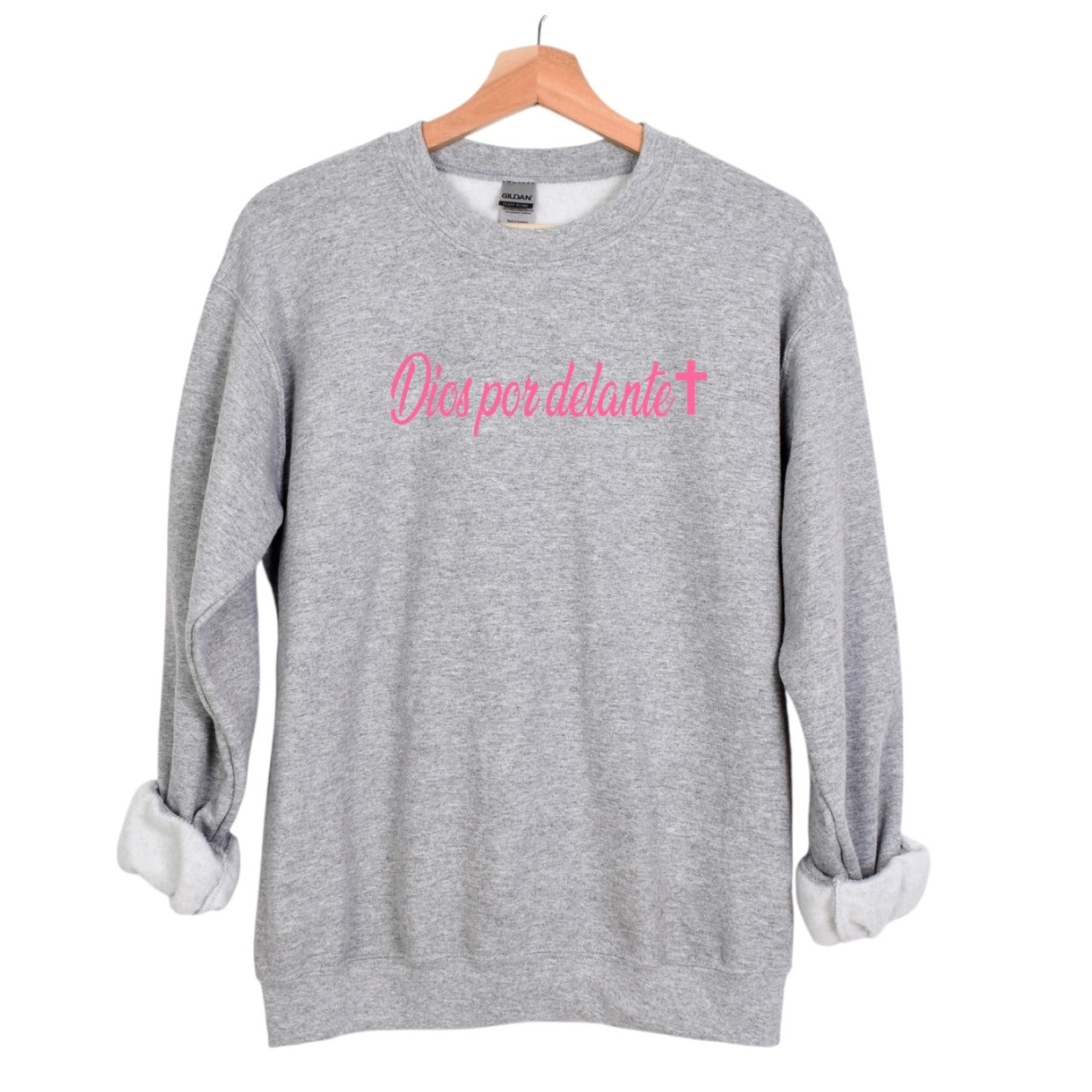 Sweatshirt Dios por delante