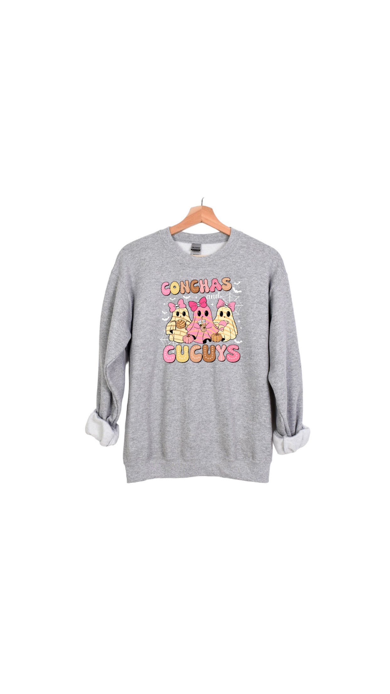Sweatshirt- conchas and cucuys