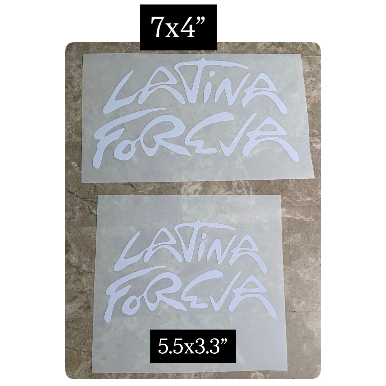 Decal- Latina foreva