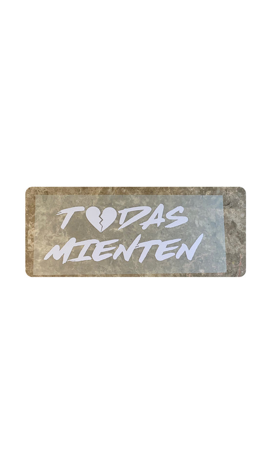 Car decal Tod@s mienten