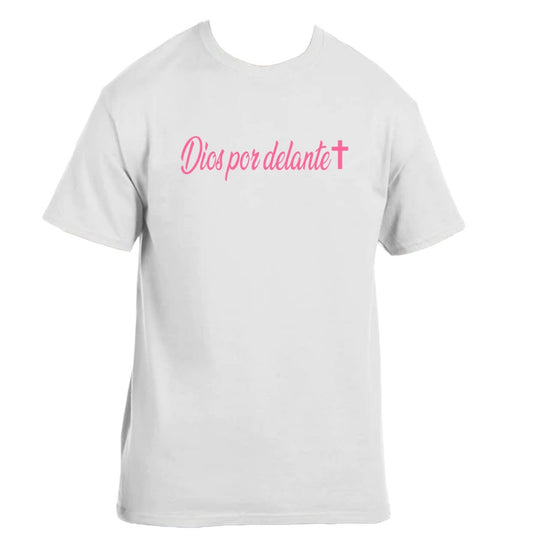 T-shirt Dios por delante