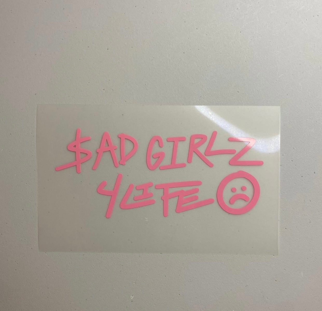 Decal  Sad Boyz/Sad Girlz