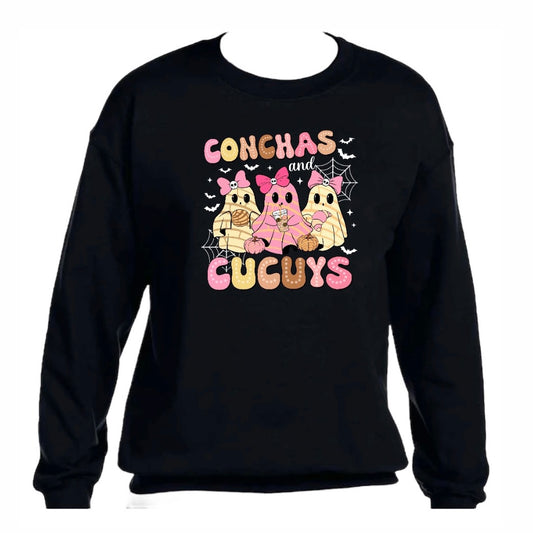 Sweatshirt- conchas and cucuys