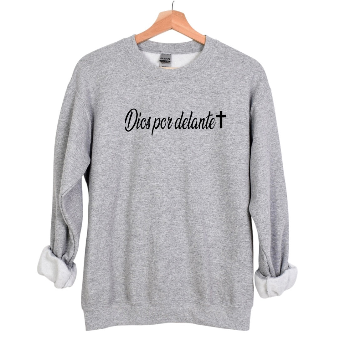 Sweatshirt Dios por delante
