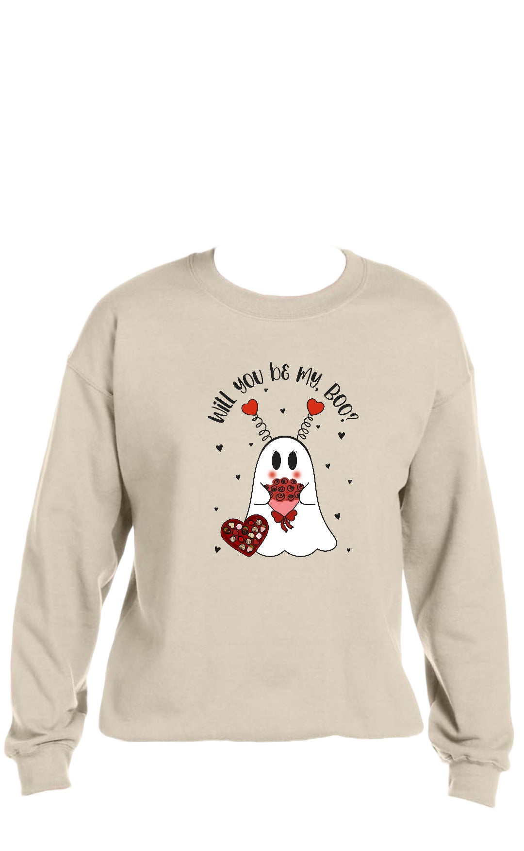 Crewneck will you be my boo